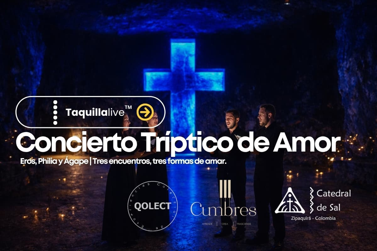 Concierto Tríptico de amor - Catedral de Sal Zipaquirá